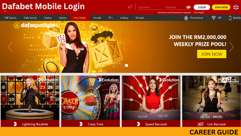 Dafabet Mobile Login