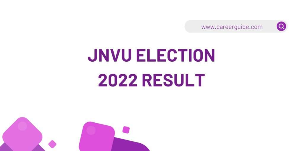 JNVU Election 2022 Result