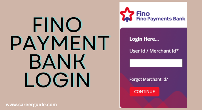 Fino Payment Bank Login