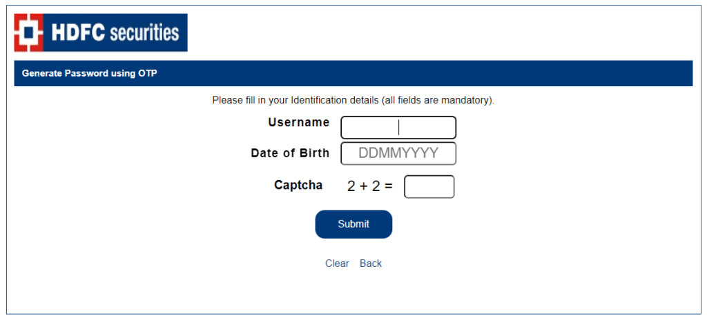 Hdfc Securities Login