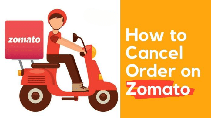 How To Cancel Order On Zomato