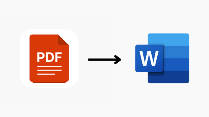 How To Convert Pdf To Word