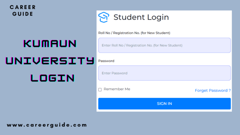 Kumaun University Login