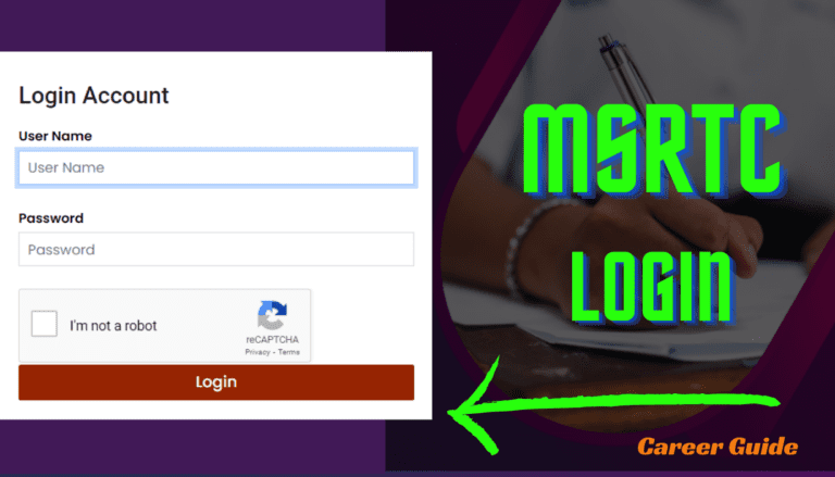 Msrtc Login