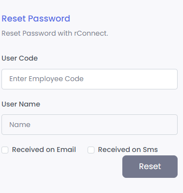 Rconnect Login