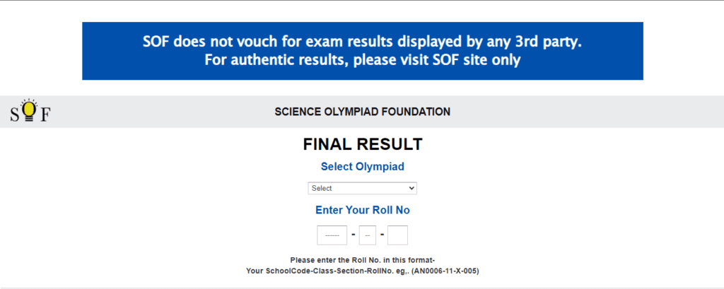 SOF Results 2021-22