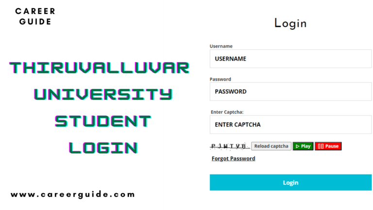 Thiruvalluvar University Student Login