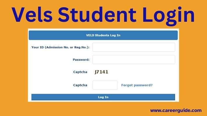 Vels Student Login