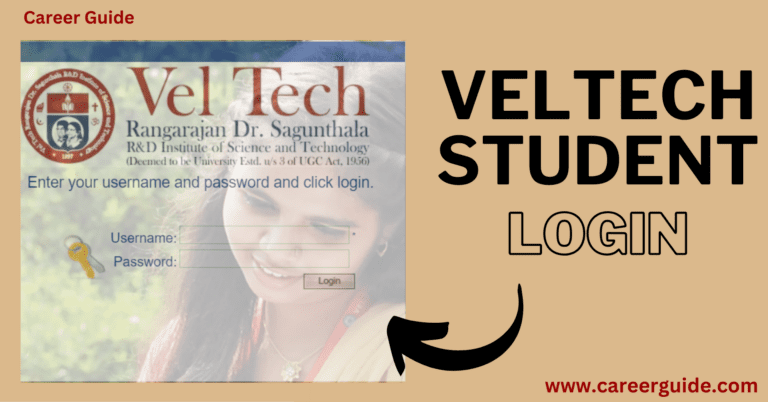 Veltech Student Login