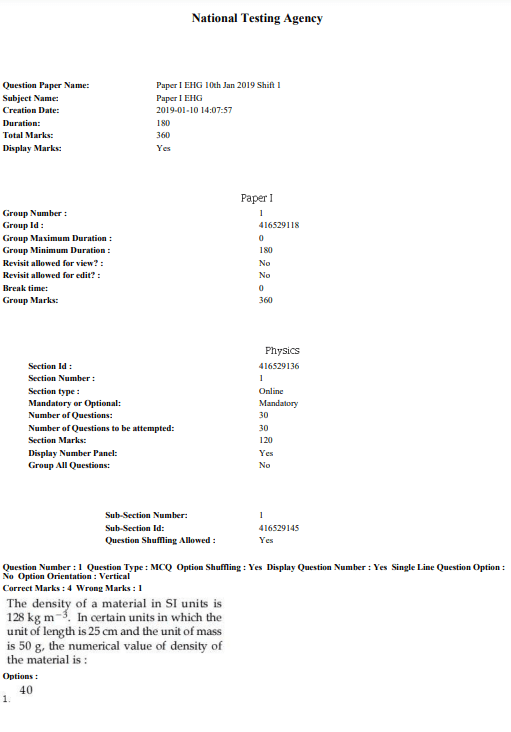 Jee 2019 1