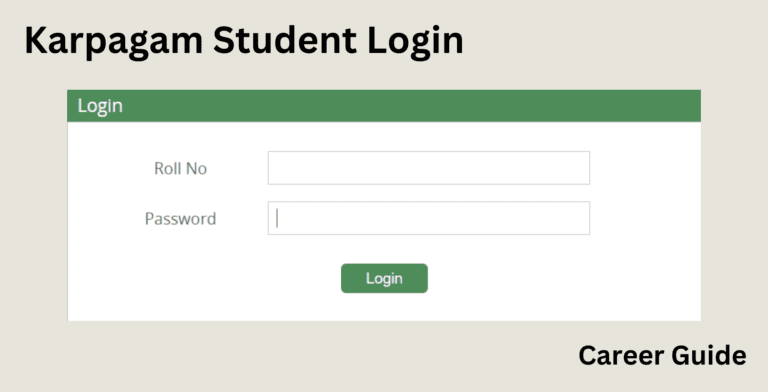 Karpagam Student Login
