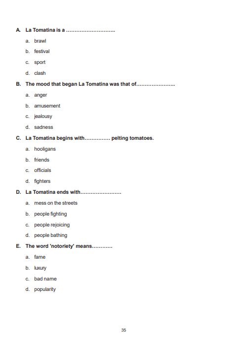 English Class 9 Sample Paper 2020 21 2