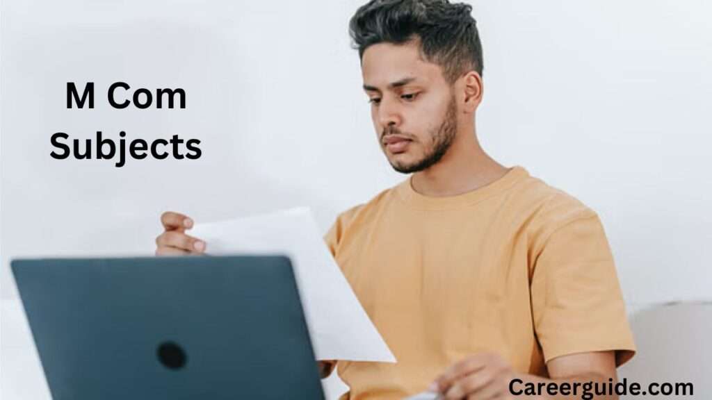 M Com Subjects