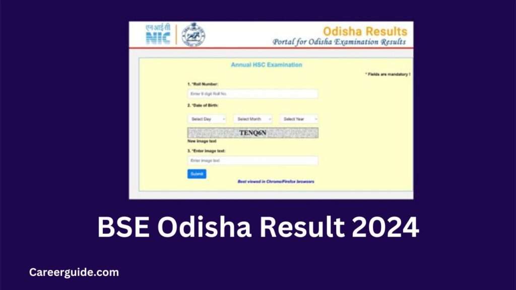 Bse Odisha Result 2024