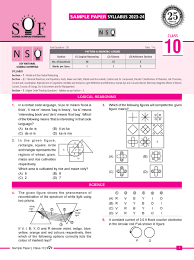 Nso Class 10