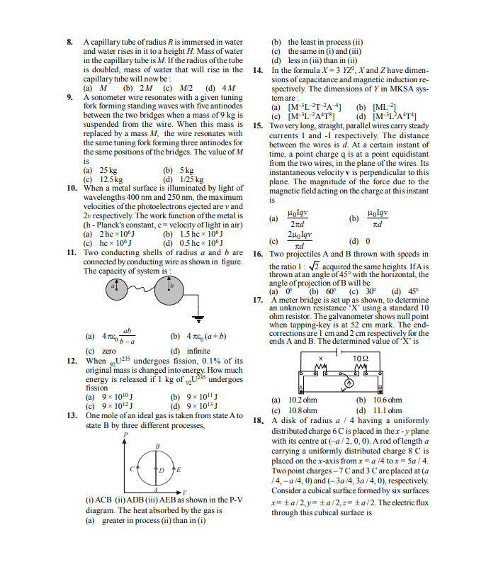 Bitsat 2021 Question Paper 2