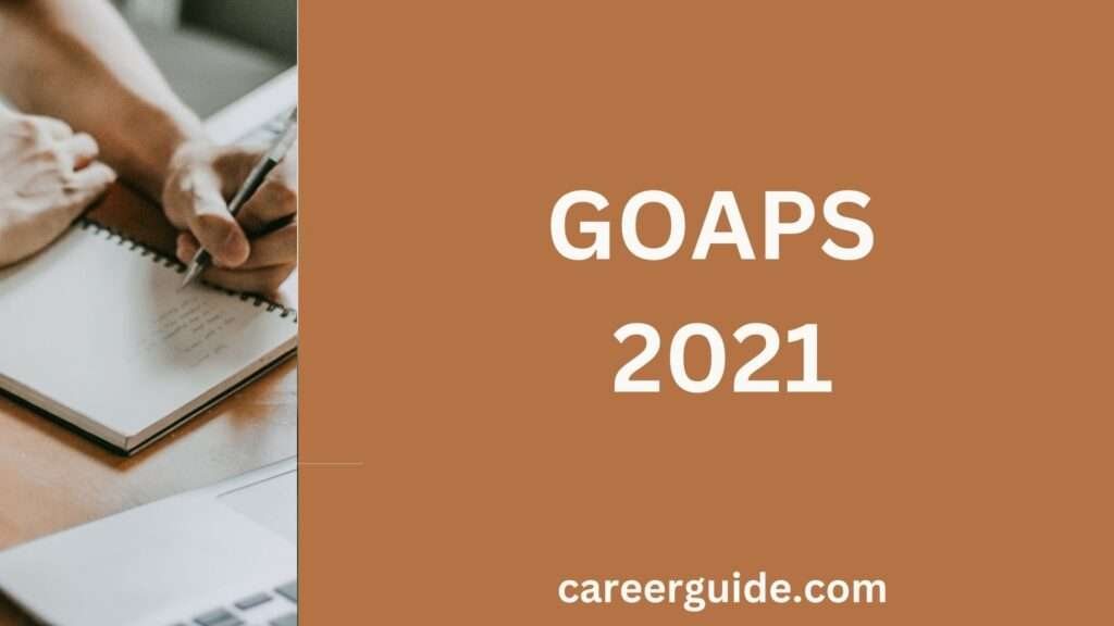Goaps 2021