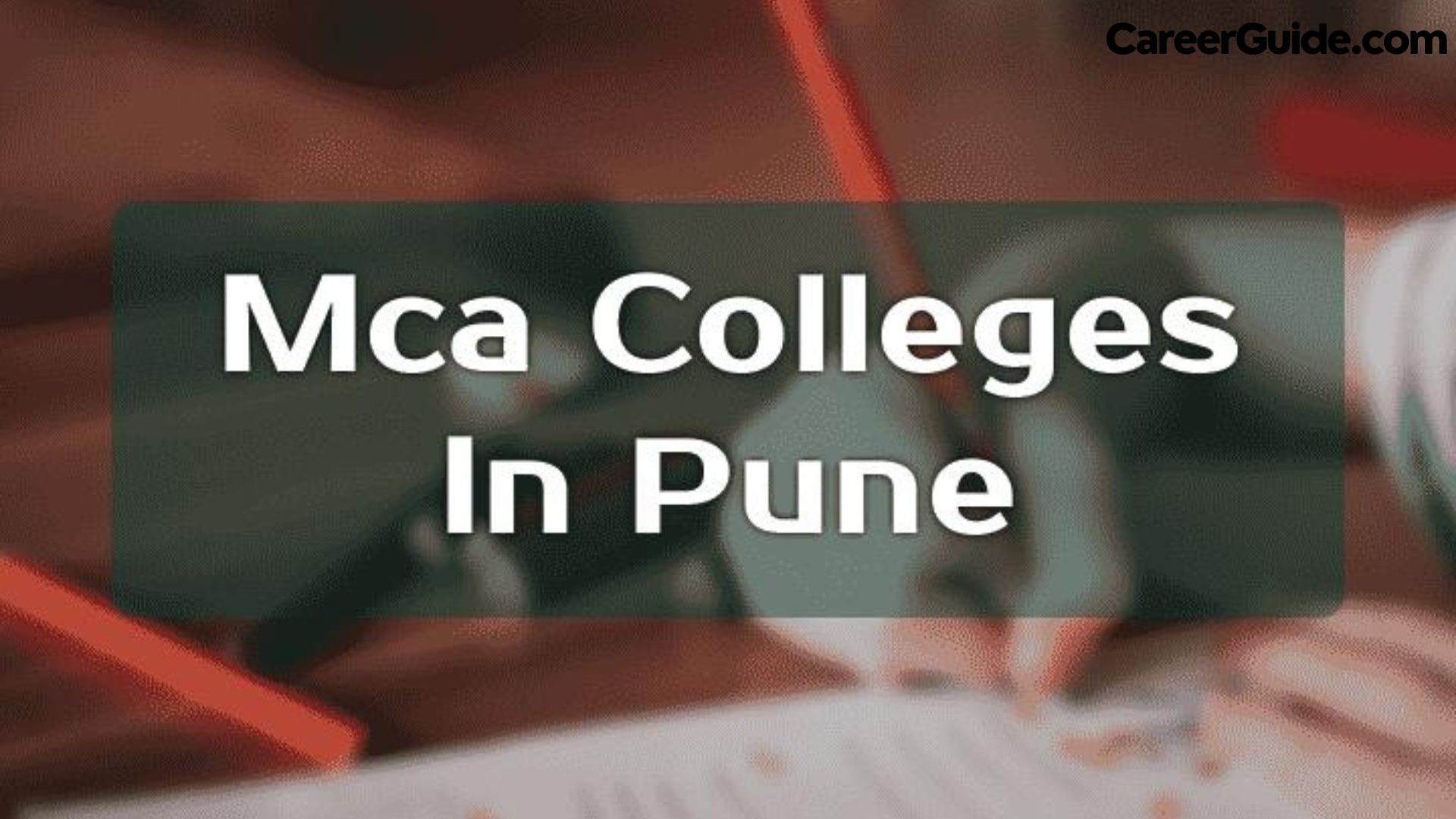 Colleges for MCA in Pune