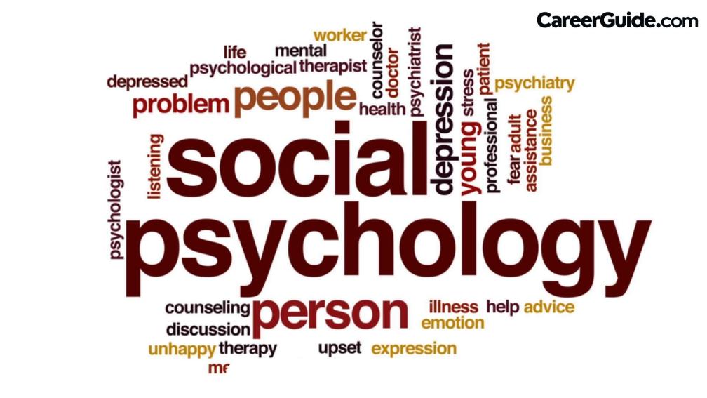 Social Psychology